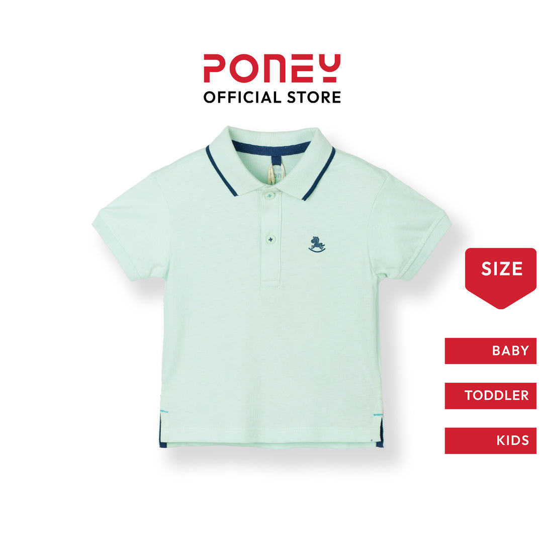 Baby Boy Aqua Breeze Classic Short Sleeve Polo (2250456KB)