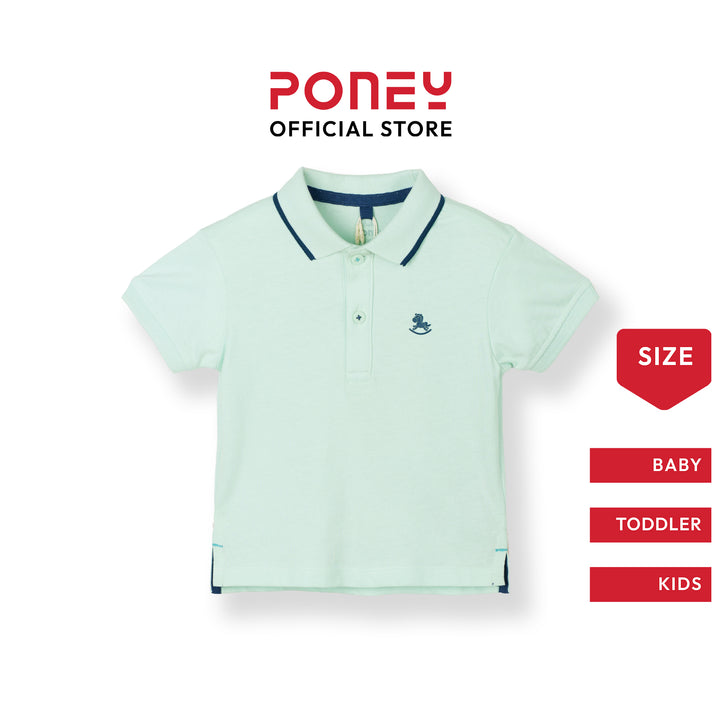 Baby Boy Aqua Breeze Classic Short Sleeve Polo (2250456KB)