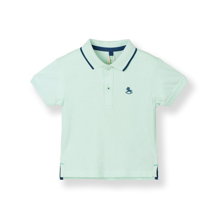 Baby Boy Aqua Breeze Classic Short Sleeve Polo (2250456KB)