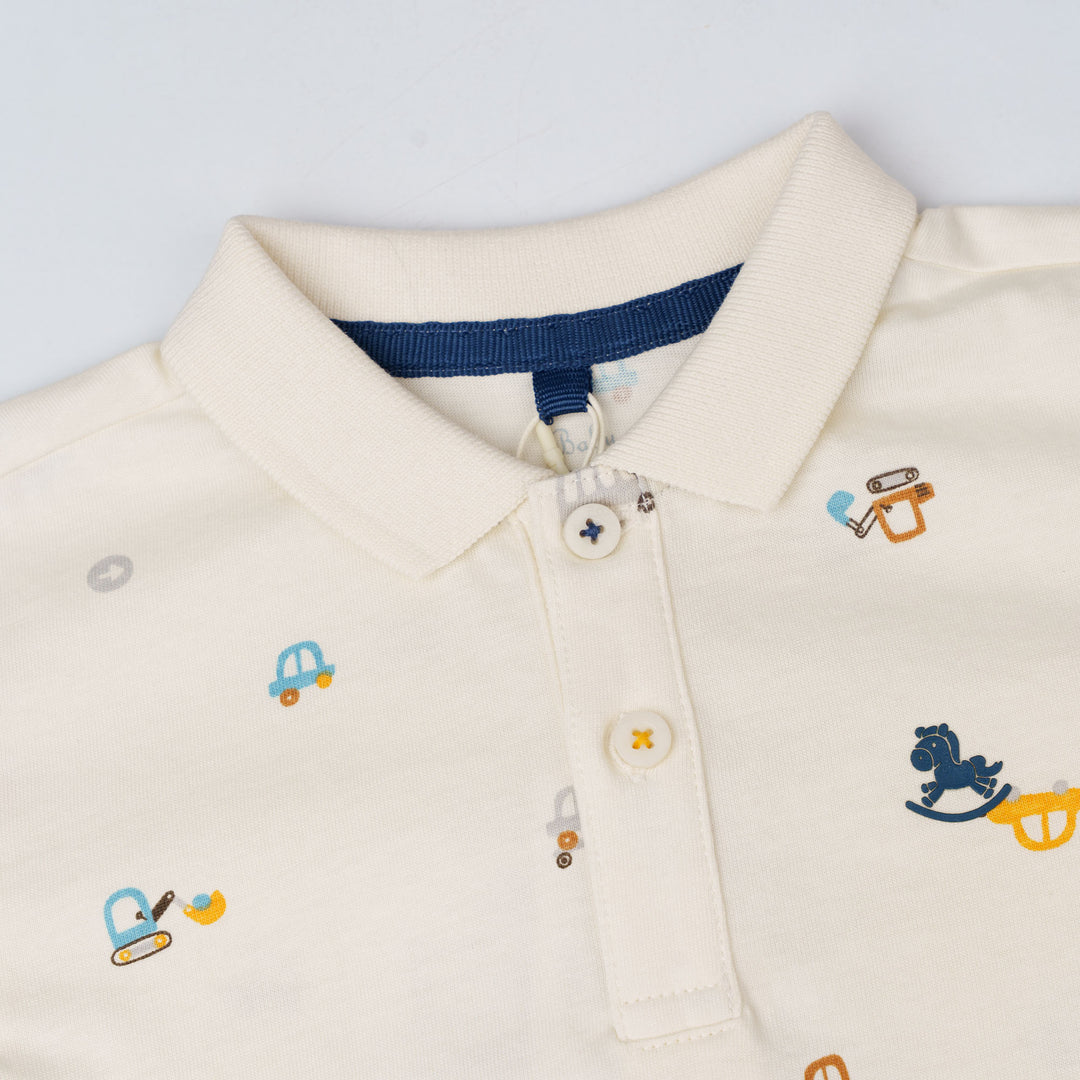 Baby Roadtrip Short Sleeve Polo (2250458KB)