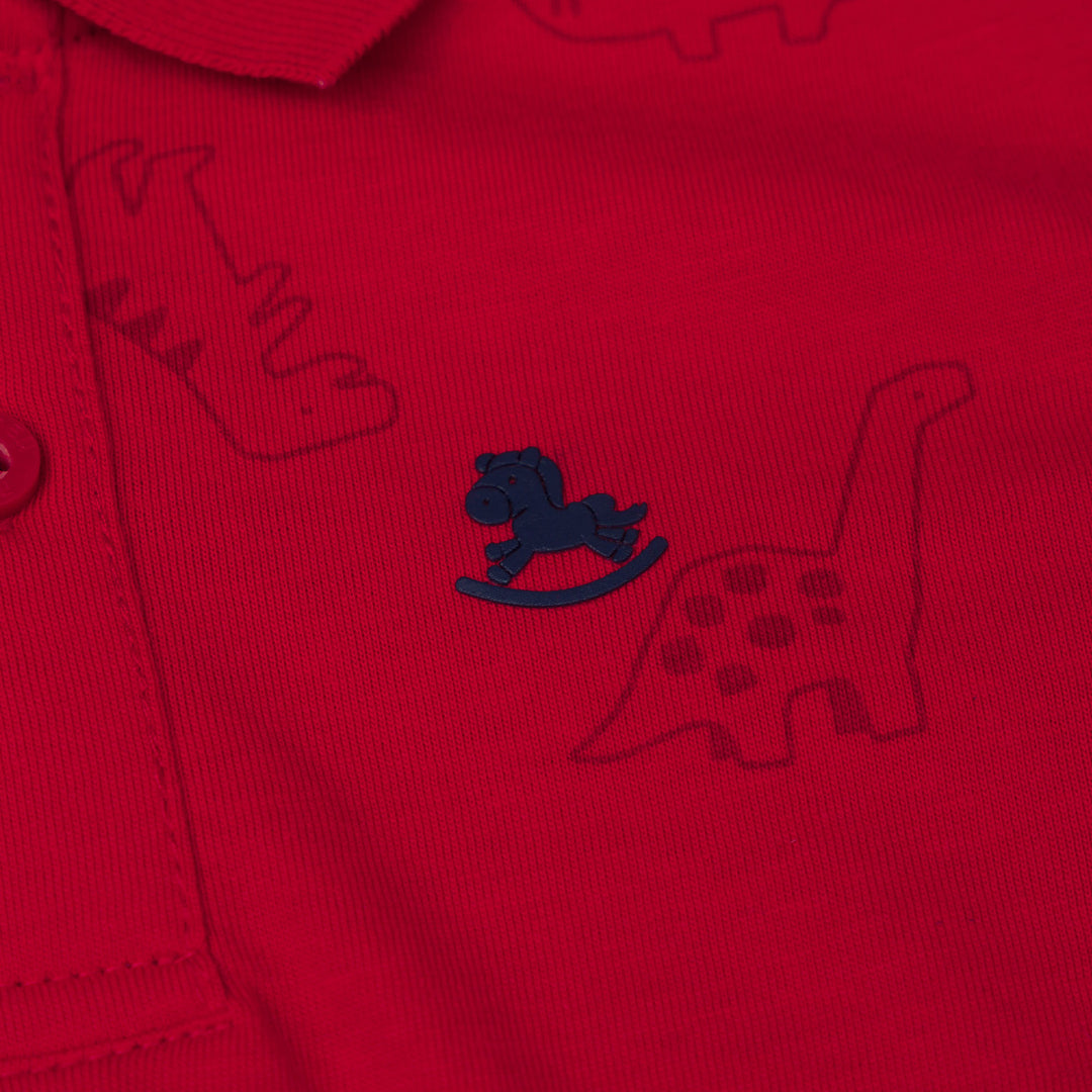 Baby Little Dino Explorer Short Sleeve Polo