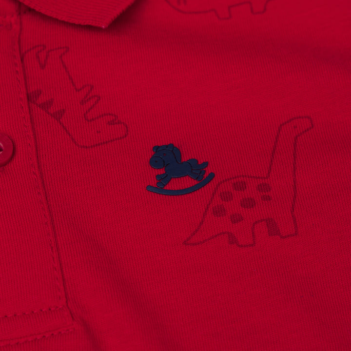 Baby Little Dino Explorer Short Sleeve Polo