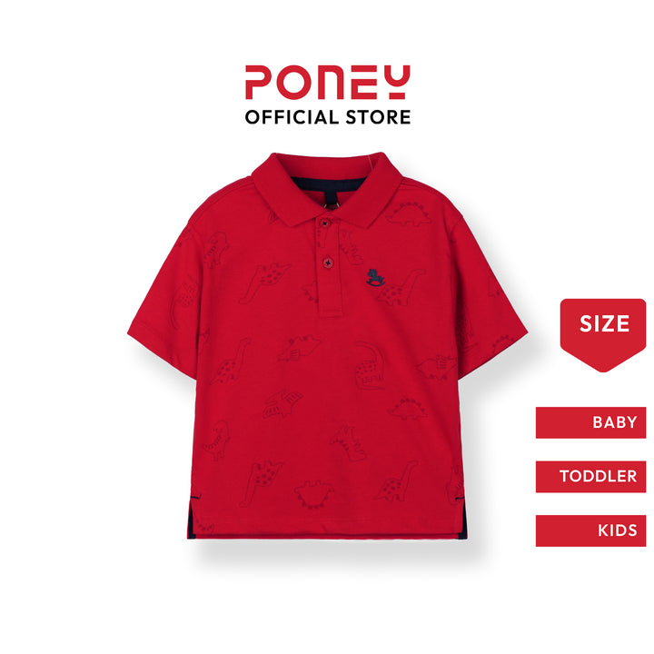 Baby Little Dino Explorer Short Sleeve Polo