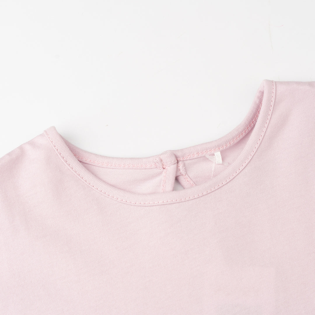 Poney Girls Lilac Lovely Cycle Short Sleeve Tee