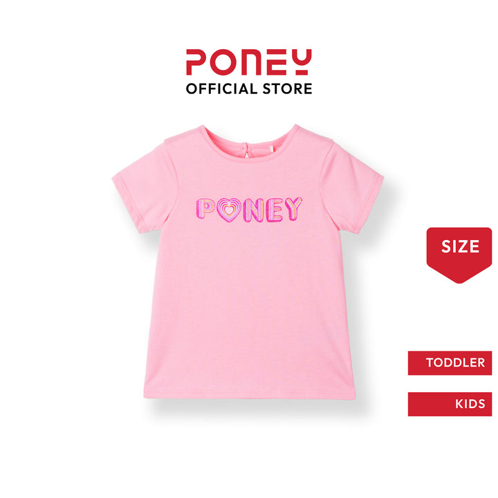 Poney Heart Glow Short Sleeve Tee