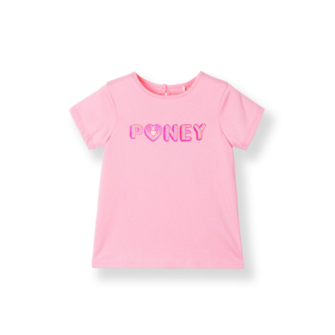 Poney Heart Glow Short Sleeve Tee