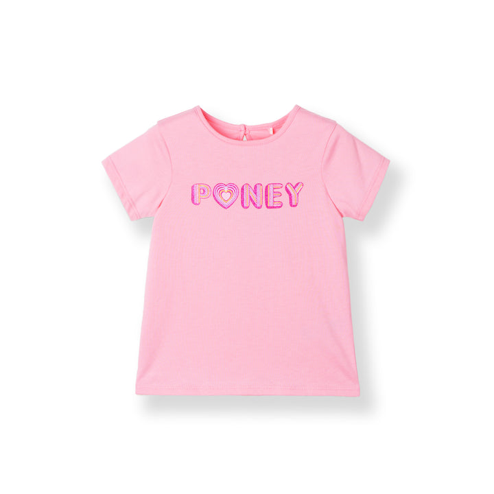 Poney Heart Glow Short Sleeve Tee