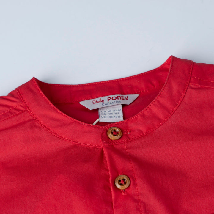 Little Prosper Loose Fit Short Sleeve Shirt