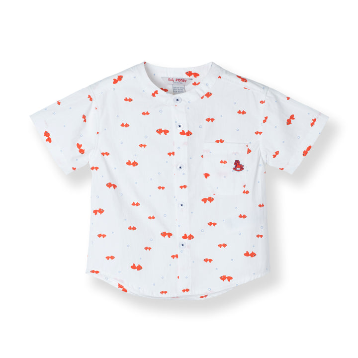 Golden Swish Loose Fit Short Sleeve Shirt