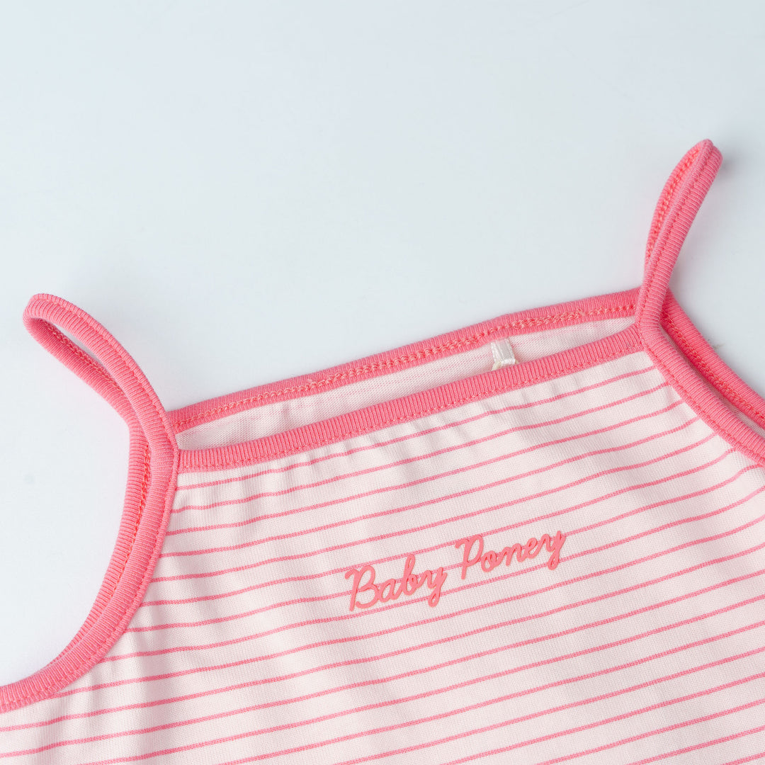 Candy Stripe Sleeveless Tee