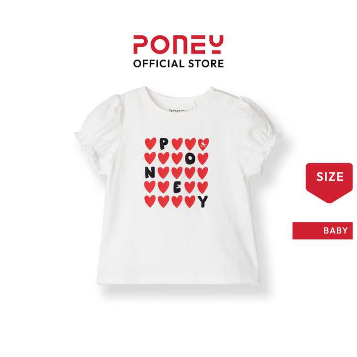Sweetheart Puff Short Sleeve Tee