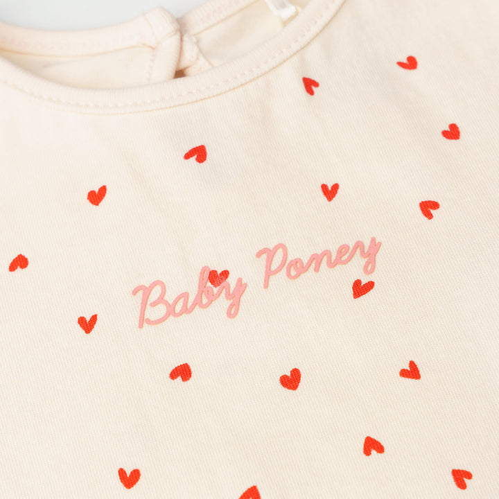 Tiny Hearts Short Sleeve Tee