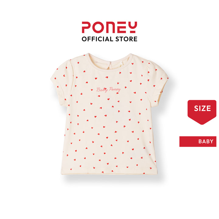 Tiny Hearts Short Sleeve Tee