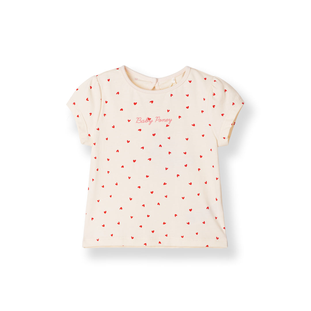 Tiny Hearts Short Sleeve Tee