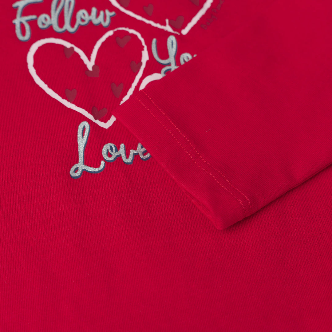 Follow Your Heart Long Sleeve Tee