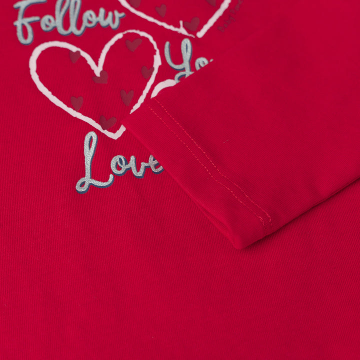 Follow Your Heart Long Sleeve Tee