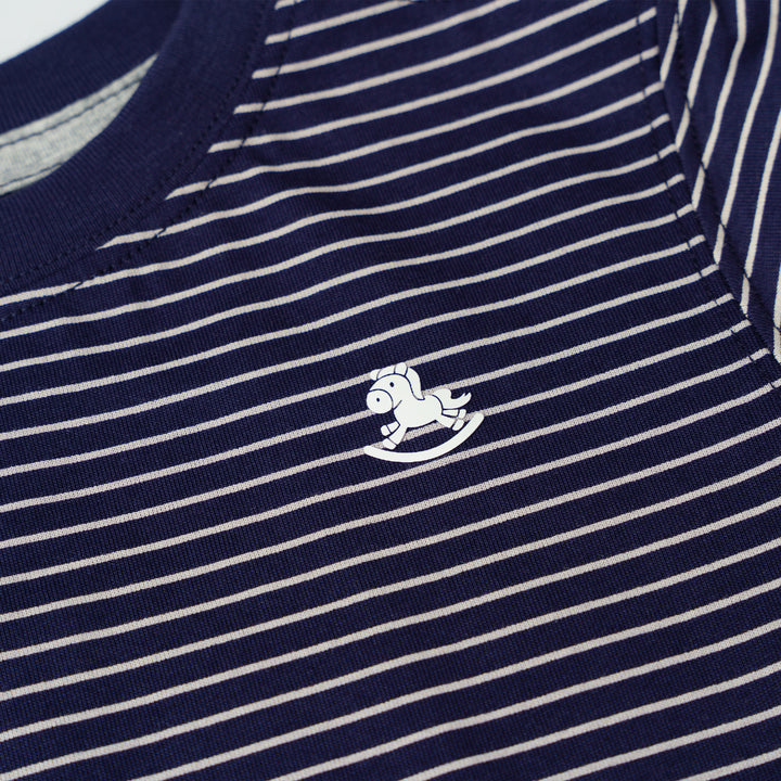 Baby Boy Urban Stripe Short Sleeve Tee