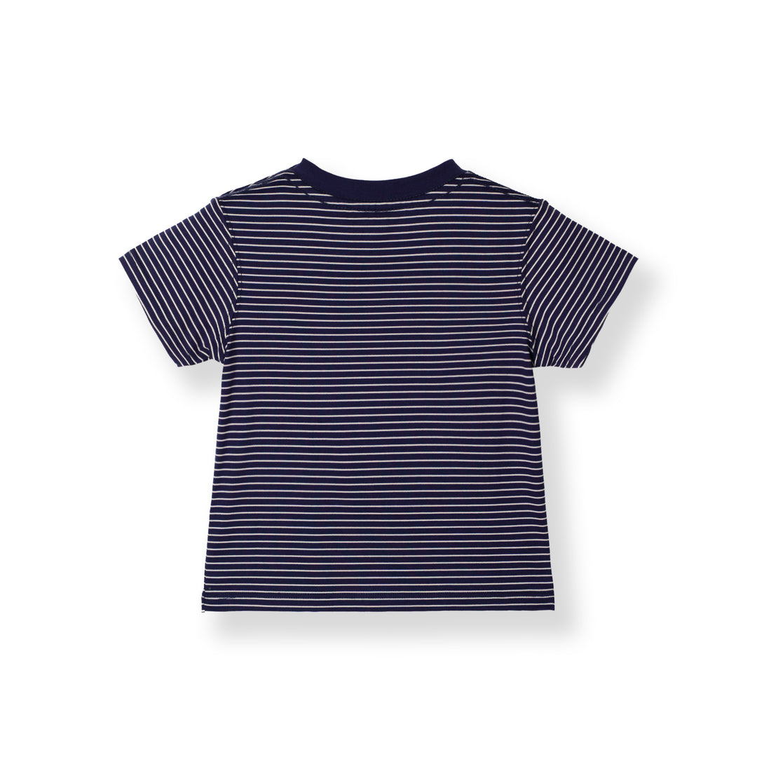 Baby Boy Urban Stripe Short Sleeve Tee