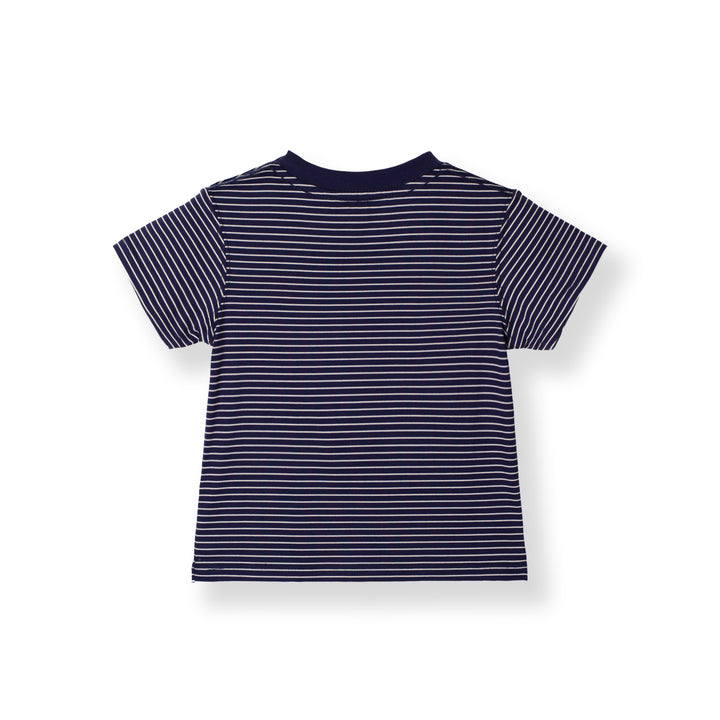 Baby Boy Urban Stripe Short Sleeve Tee