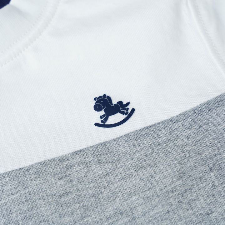 Baby Boy Color Block Adventure Short Sleeve Tee
