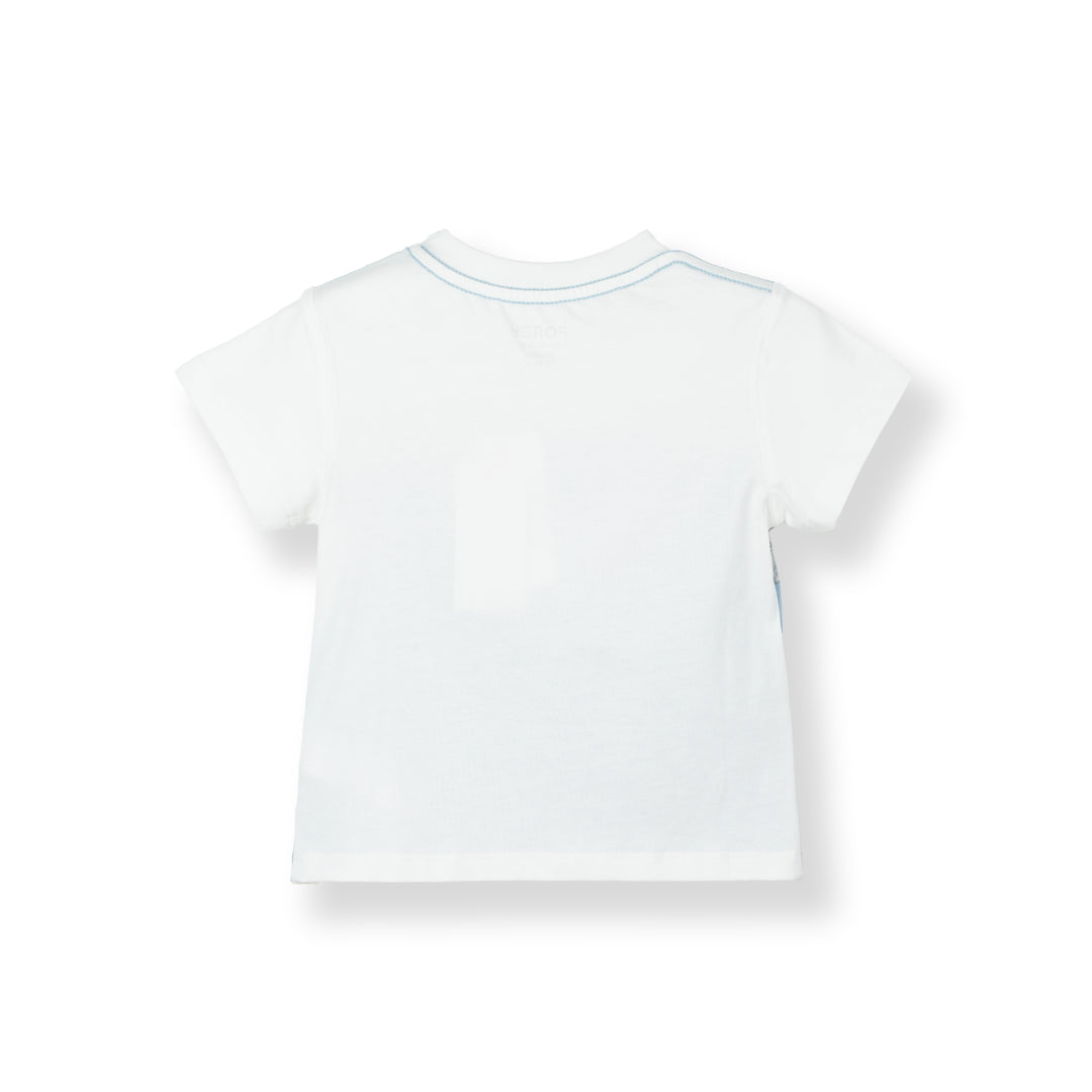 Baby Boy Color Block Adventure Short Sleeve Tee