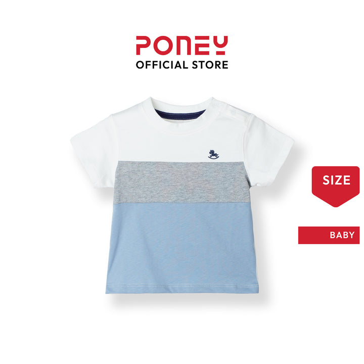 Baby Boy Color Block Adventure Short Sleeve Tee