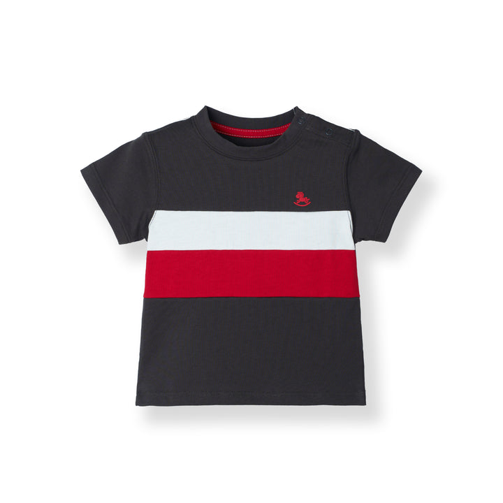 Baby Boy Track Day Short Sleeve Tee