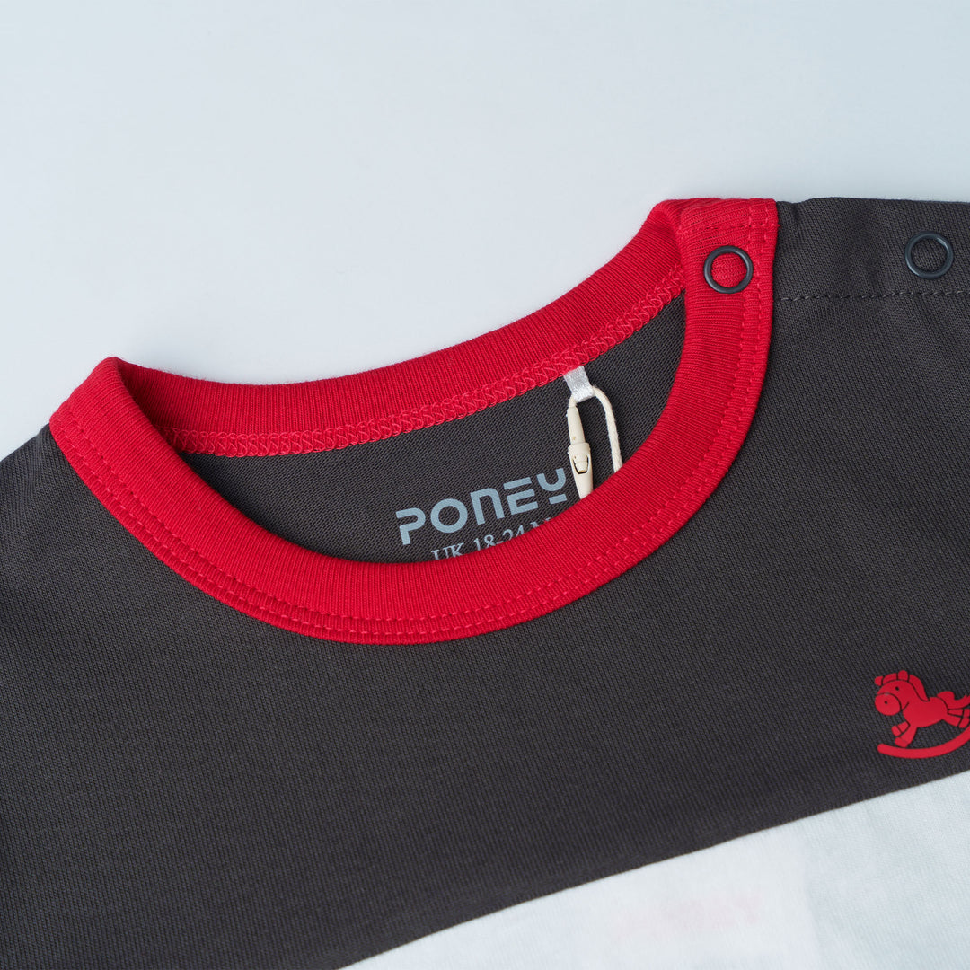 Baby Boy Track Day Long Sleeve Tee