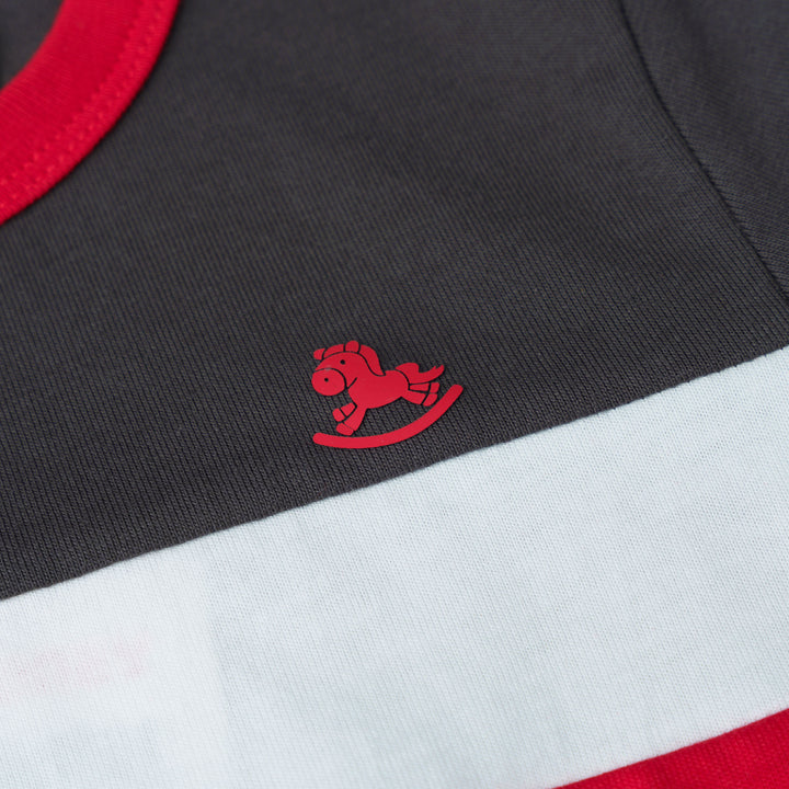 Baby Boy Track Day Long Sleeve Tee