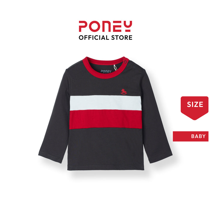 Baby Boy Track Day Long Sleeve Tee