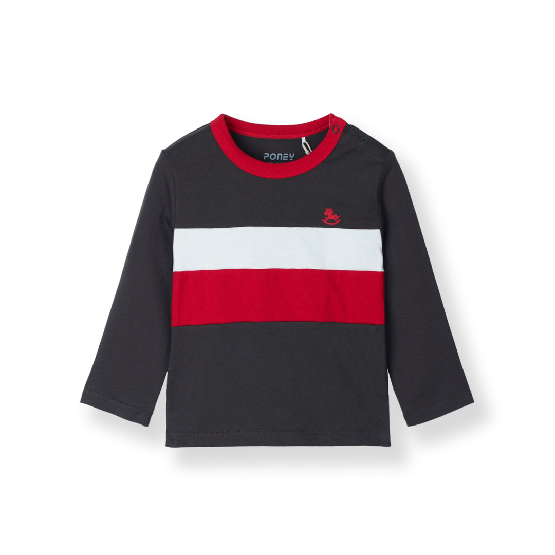 Baby Boy Track Day Long Sleeve Tee