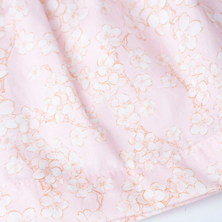 Printed Cotton with Circular Sleeves Blouse