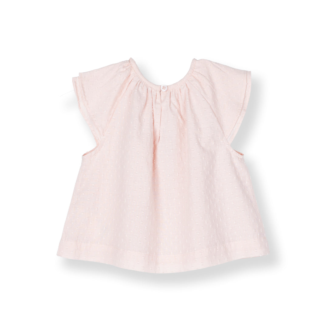 Swiss Dots Texture Blouse