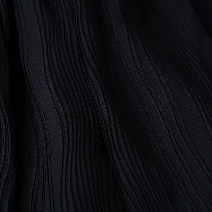 Poney Calf-Length Sheer Skirt