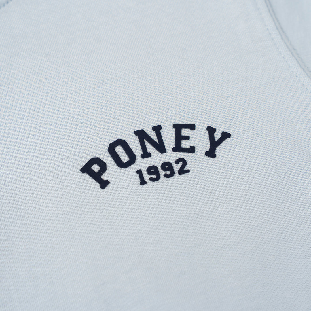 Poney Boys Blue Logo Short Sleeve Tee