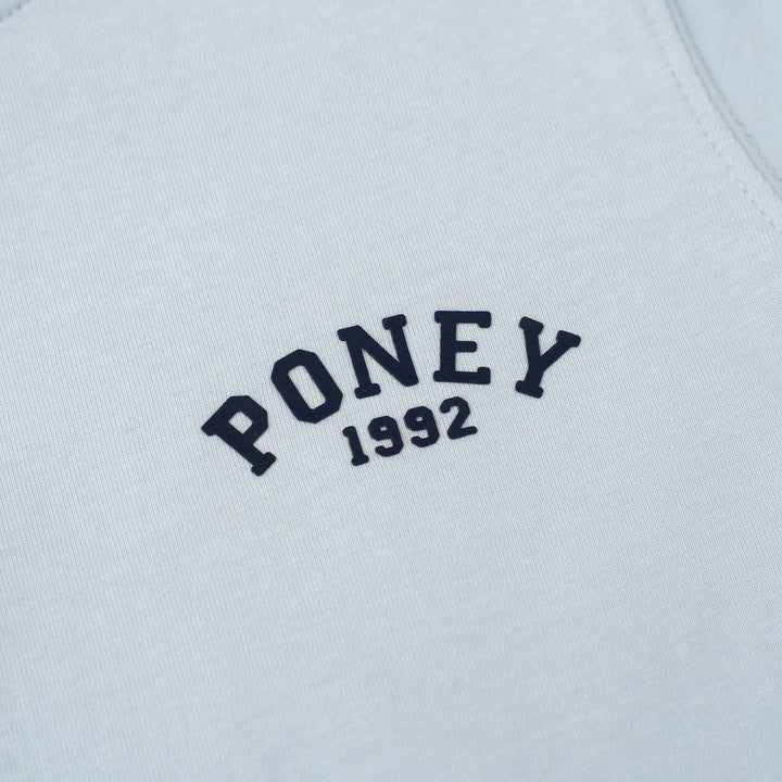 Poney Boys Blue Logo Short Sleeve Tee