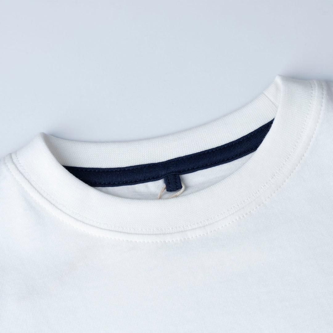 Iconic White Logo Short Sleeve Tee