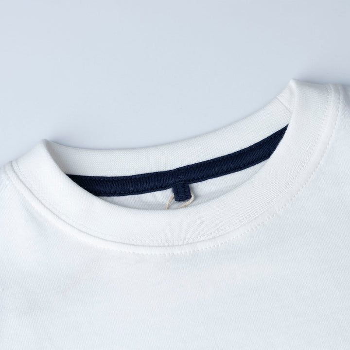 Iconic White Logo Short Sleeve Tee