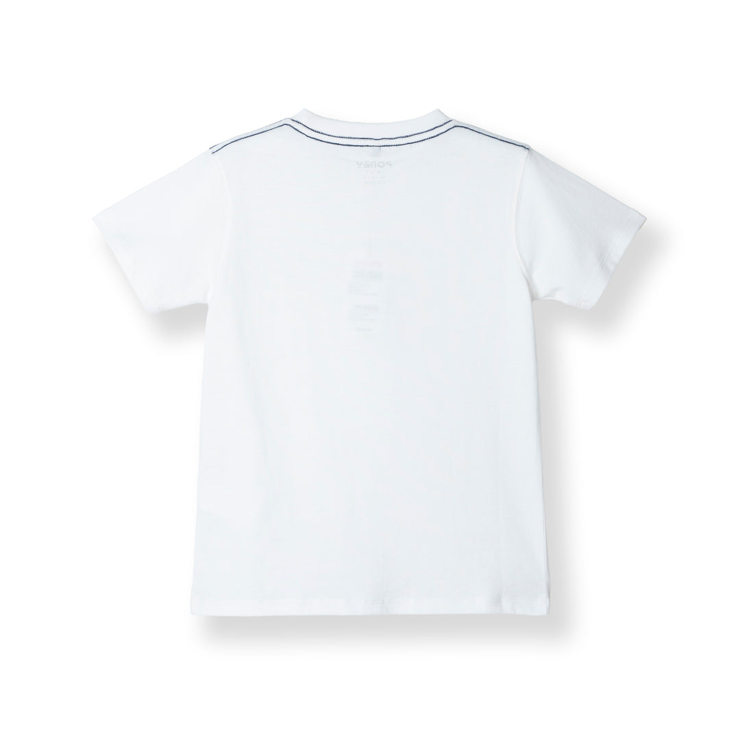 Iconic White Logo Short Sleeve Tee
