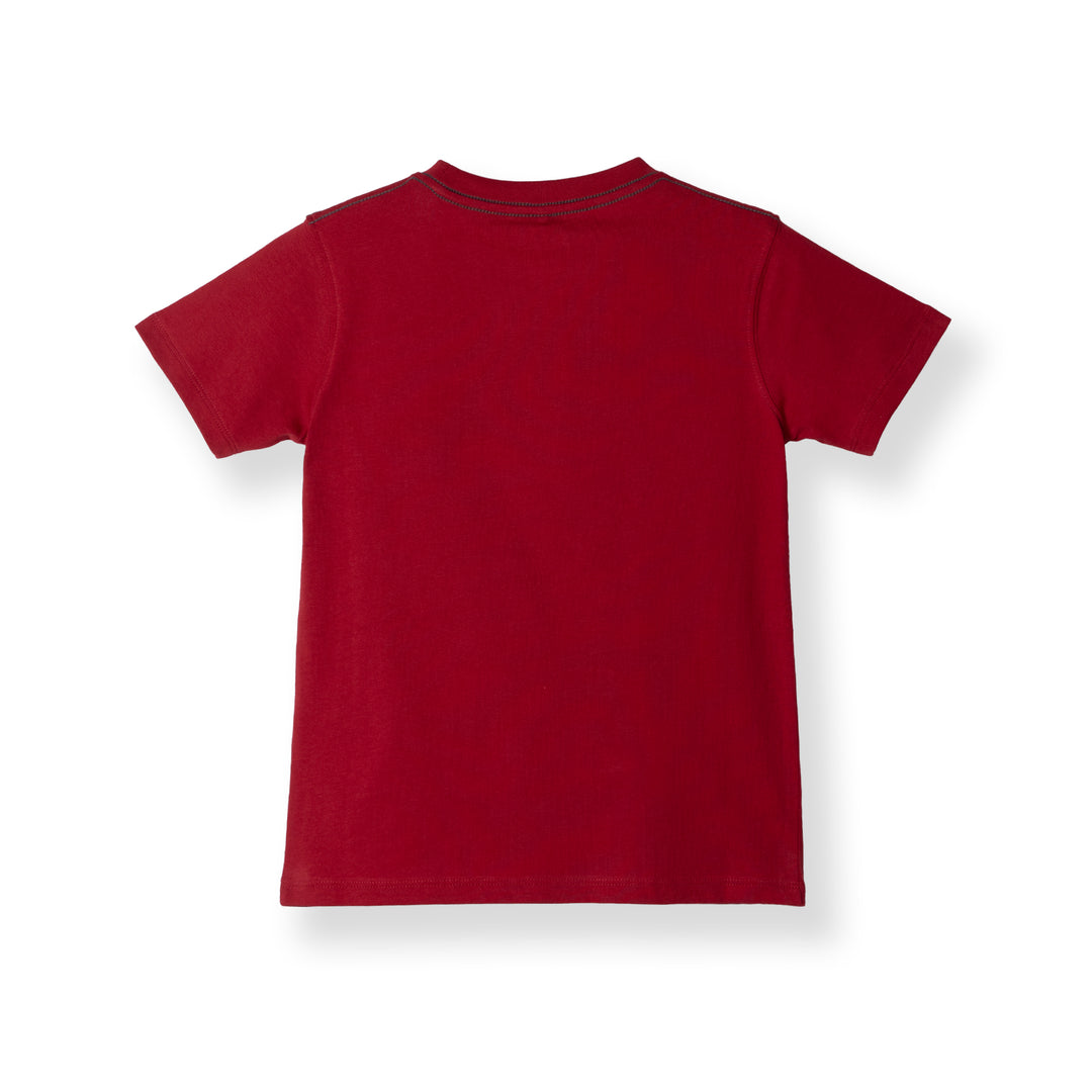 Iconic Red Logo Short Sleeve Tee