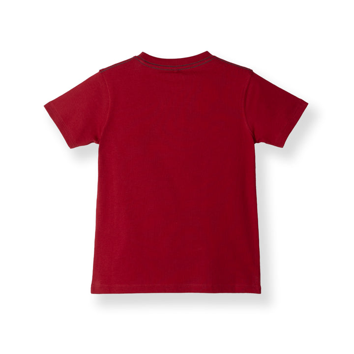Iconic Red Logo Short Sleeve Tee