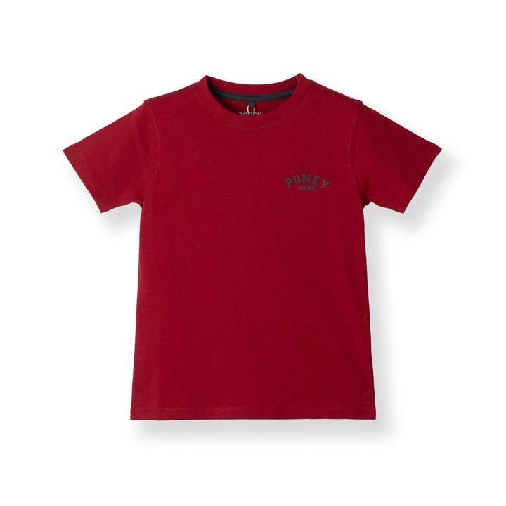 Iconic Red Logo Short Sleeve Tee