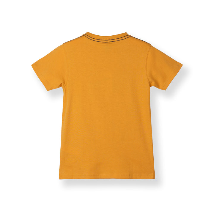 Poney Mustard Authentic Logo Short Sleeve Tee