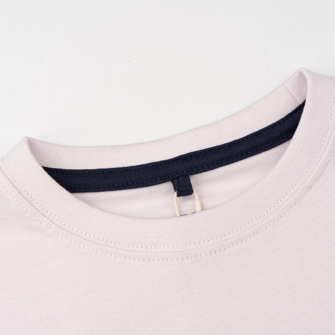 Poney Boys Authentic Light Purple Logo Short Sleeve Tee
