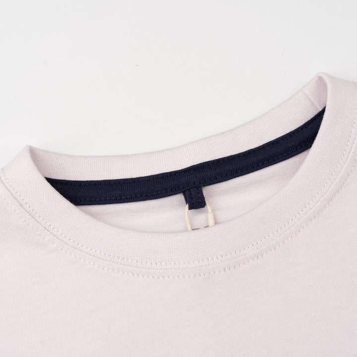 Poney Boys Authentic Light Purple Logo Short Sleeve Tee
