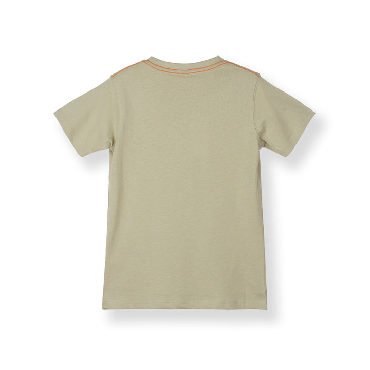 Poney Boys Authentic Light Green Logo Short Sleeve Tee
