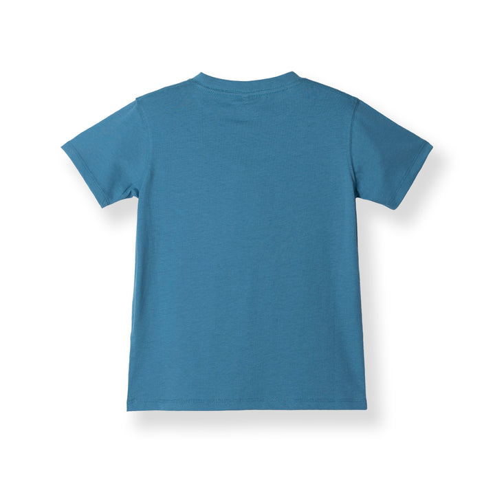 Poney Blue Authentic Logo Short Sleeve Tee