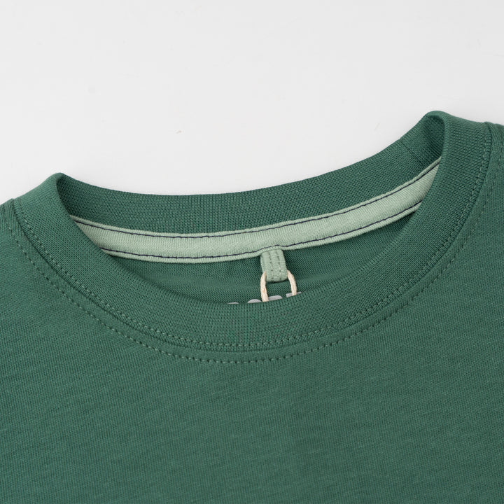 Poney Boys Graphic Green Short Sleeve Tee