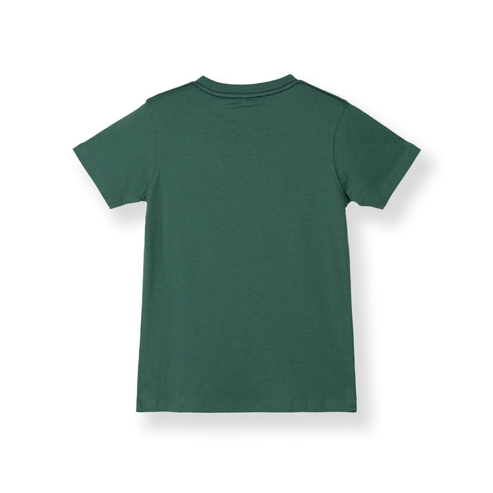 Poney Boys Graphic Green Short Sleeve Tee