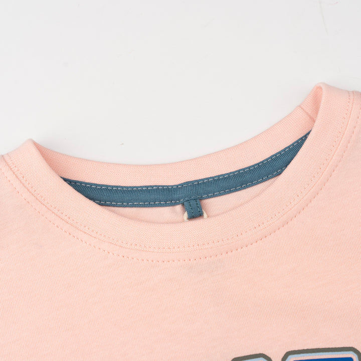 Poney Boys Graphic Pink Short Sleeve Tee